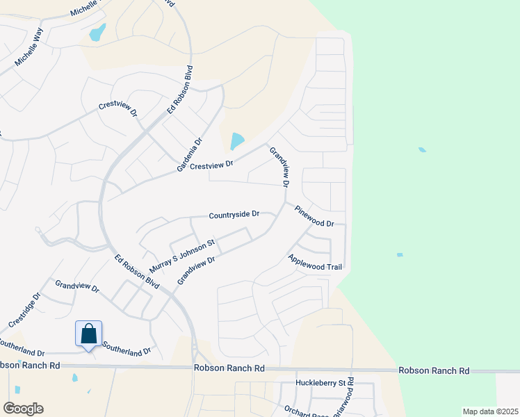 map of restaurants, bars, coffee shops, grocery stores, and more near 10000 Countryside Dr in Denton