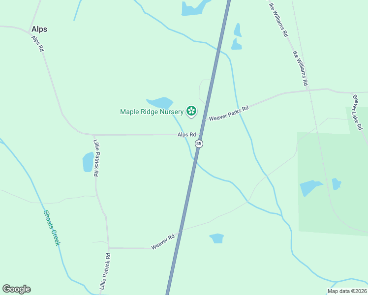 map of restaurants, bars, coffee shops, grocery stores, and more near 2100-2114 Alps Road in Gay