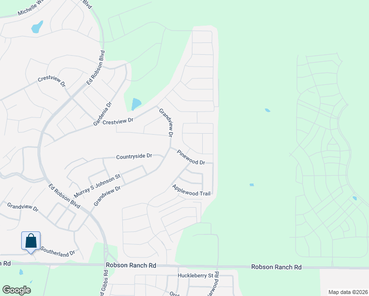 map of restaurants, bars, coffee shops, grocery stores, and more near 9617 Teakwood Avenue in Denton