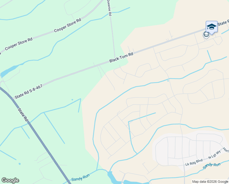 map of restaurants, bars, coffee shops, grocery stores, and more near 154 McQueenshill Lane in Moncks Corner