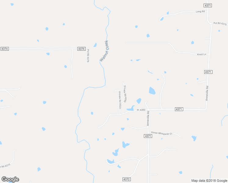 map of restaurants, bars, coffee shops, grocery stores, and more near Private Road 4523 in Decatur