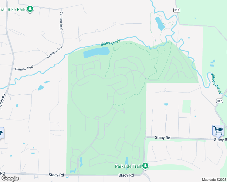 map of restaurants, bars, coffee shops, grocery stores, and more near 1444 Cattle Baron Road in Fairview