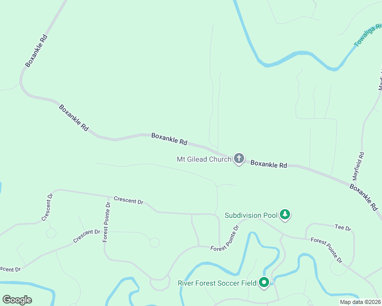 map of restaurants, bars, coffee shops, grocery stores, and more near 2778 Boxankle Road in Forsyth