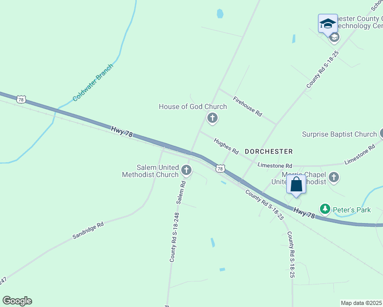 map of restaurants, bars, coffee shops, grocery stores, and more near 4128 U.S. 78 in Saint George