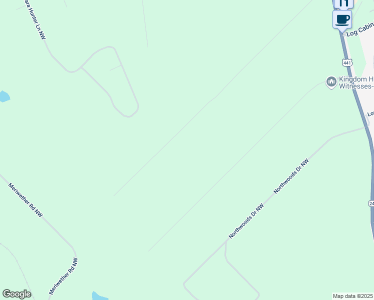 map of restaurants, bars, coffee shops, grocery stores, and more near 206 Kenan Drive Northwest in Milledgeville