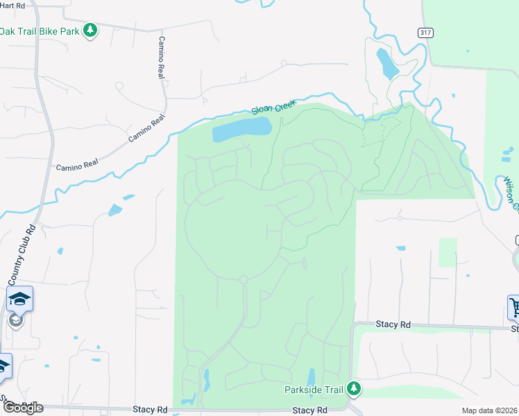 map of restaurants, bars, coffee shops, grocery stores, and more near 1432 Cattle Baron Road in Fairview