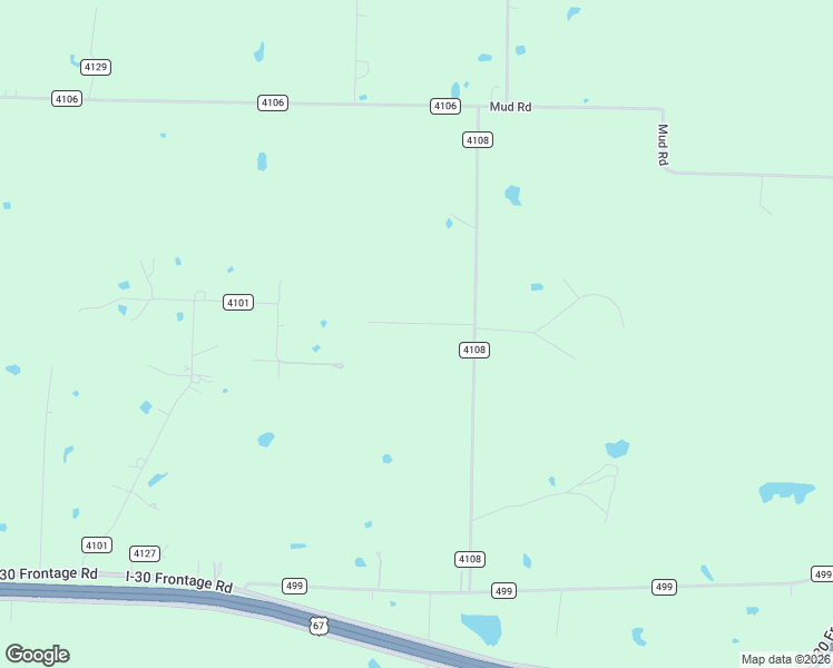 map of restaurants, bars, coffee shops, grocery stores, and more near 1112 County Road 4106 in Greenville