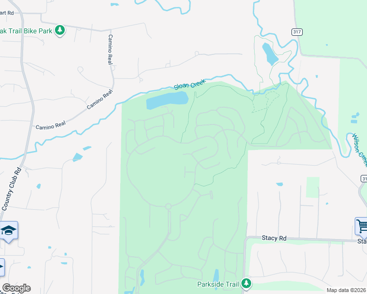 map of restaurants, bars, coffee shops, grocery stores, and more near 1444 Cattle Baron Road in Fairview