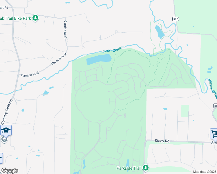 map of restaurants, bars, coffee shops, grocery stores, and more near 719 Scenic Ranch Circle in Fairview