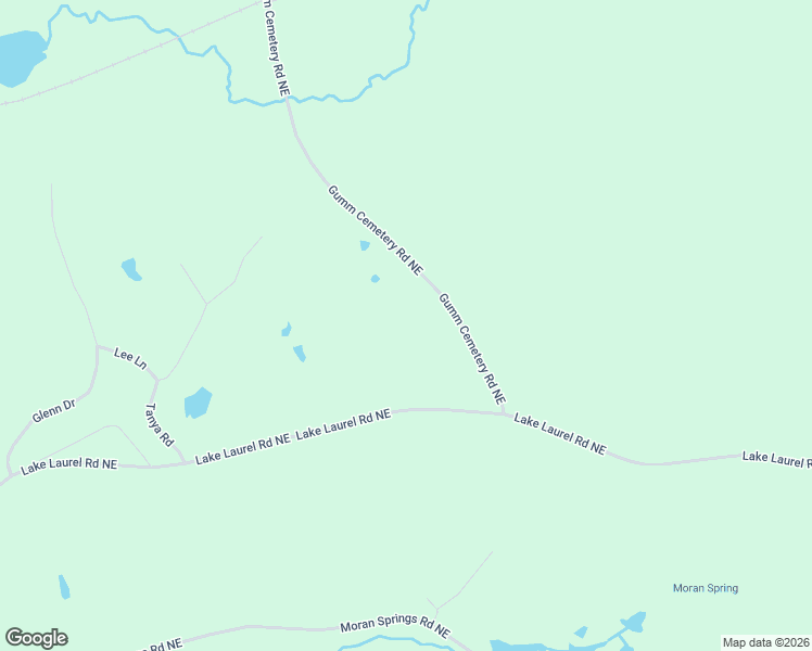 map of restaurants, bars, coffee shops, grocery stores, and more near 124 Gumm Cemetery Road Northeast in Sparta