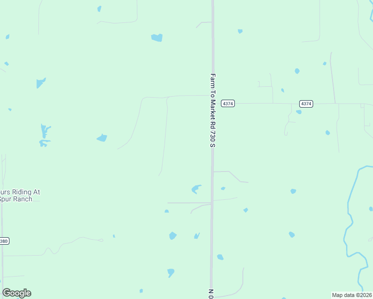 map of restaurants, bars, coffee shops, grocery stores, and more near 5568 Farm to Market Road 730 North in Decatur