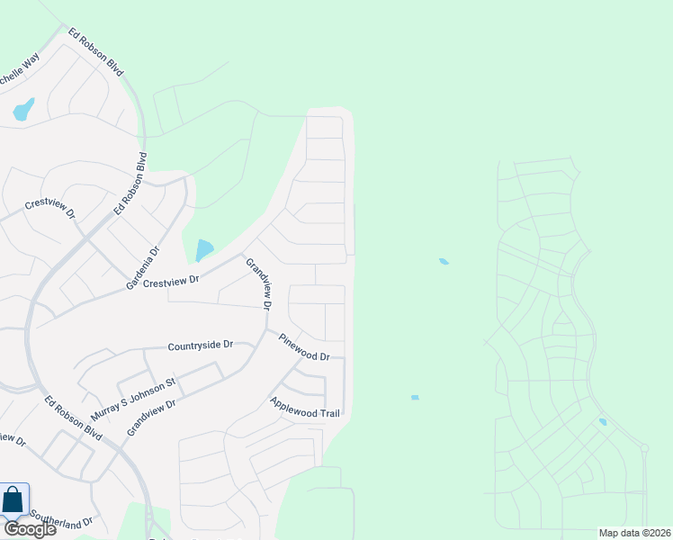 map of restaurants, bars, coffee shops, grocery stores, and more near 9512 Rivercrest Drive in Denton