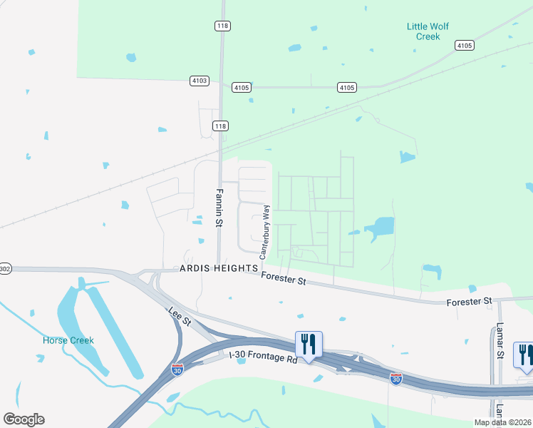 map of restaurants, bars, coffee shops, grocery stores, and more near 249 Canterbury Way in Greenville