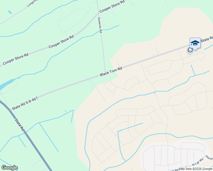 map of restaurants, bars, coffee shops, grocery stores, and more near 2045 Black Tom Road in Moncks Corner