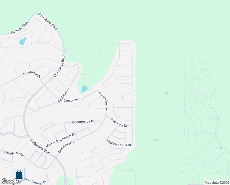 map of restaurants, bars, coffee shops, grocery stores, and more near 9612 Rivercrest Drive in Denton