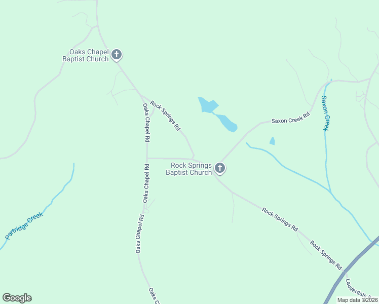 map of restaurants, bars, coffee shops, grocery stores, and more near 914 Rock Springs Road in Goodwater