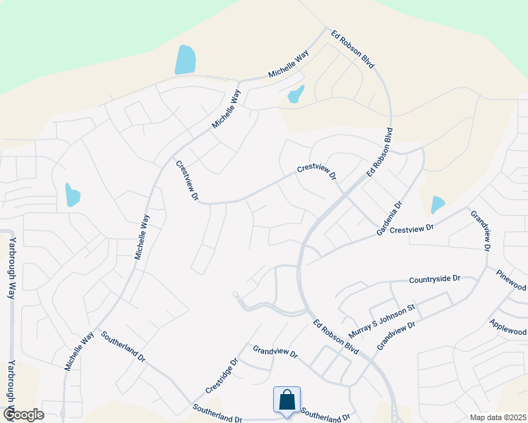 map of restaurants, bars, coffee shops, grocery stores, and more near 11201 Landmark Court in Denton
