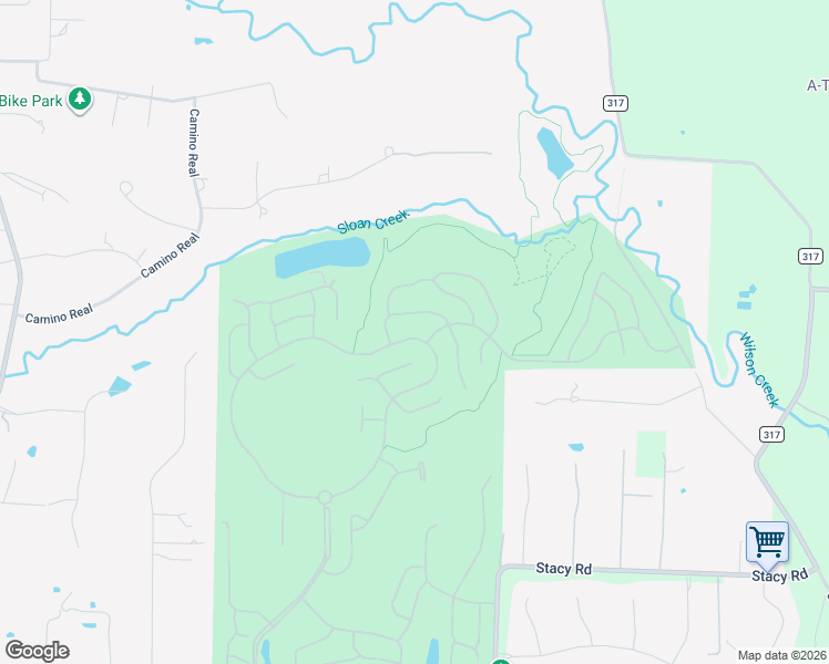 map of restaurants, bars, coffee shops, grocery stores, and more near 674 Scenic Ranch Circle in Fairview