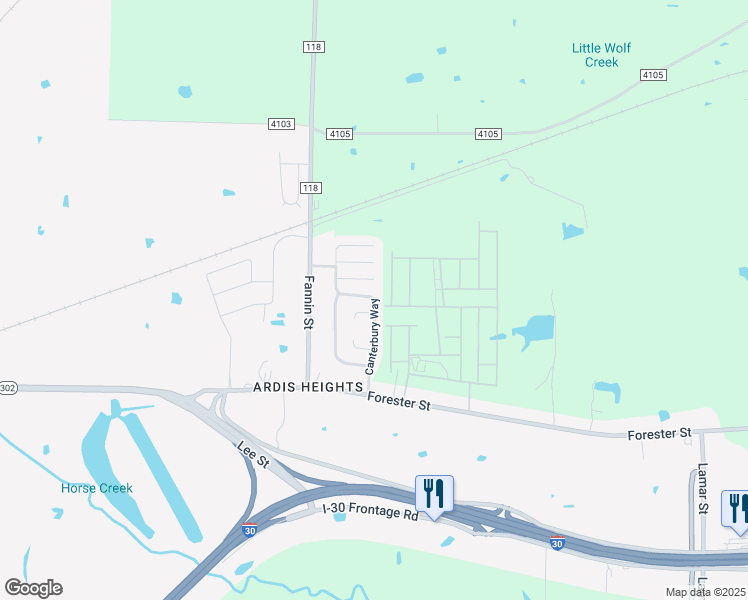 map of restaurants, bars, coffee shops, grocery stores, and more near 288 Canterbury Way in Greenville