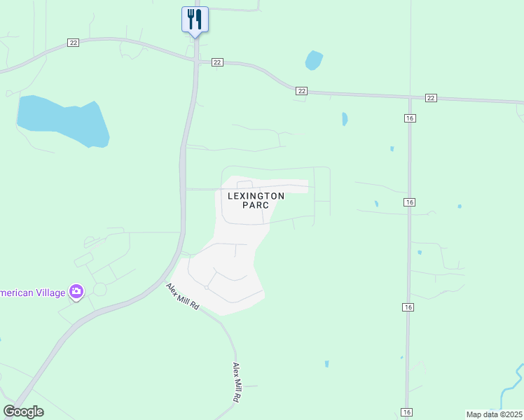 map of restaurants, bars, coffee shops, grocery stores, and more near 2004 Discovery Drive in Montevallo