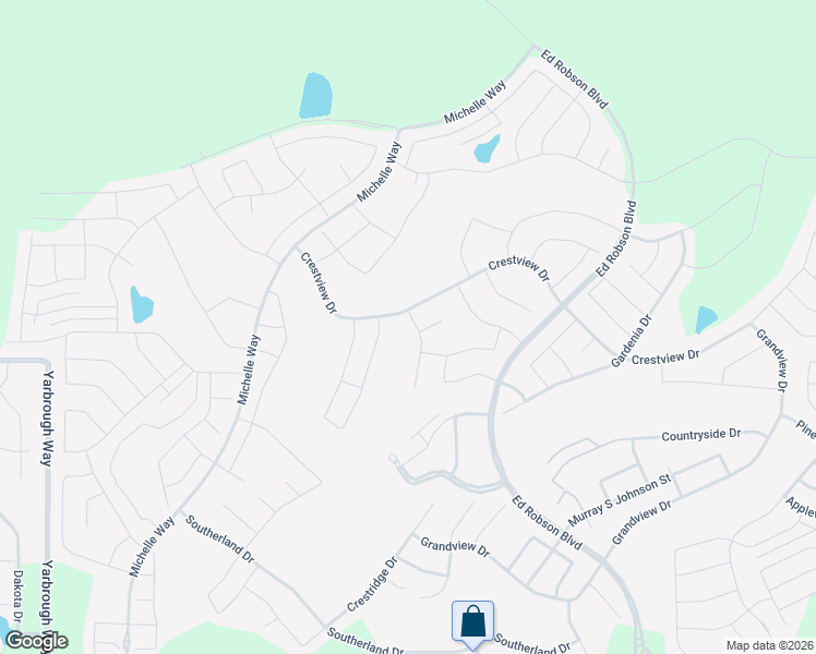 map of restaurants, bars, coffee shops, grocery stores, and more near 8804 Landmark Lane in Denton