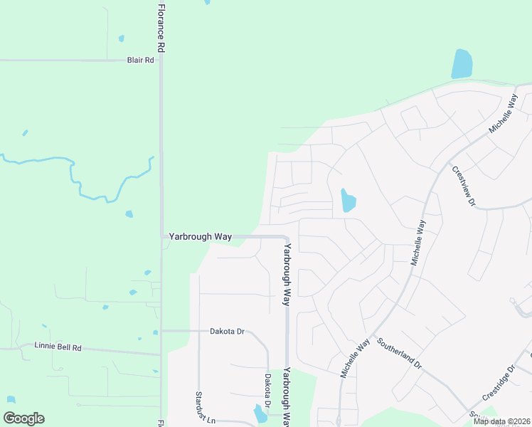 map of restaurants, bars, coffee shops, grocery stores, and more near 12604 Pepperidge Avenue in Denton