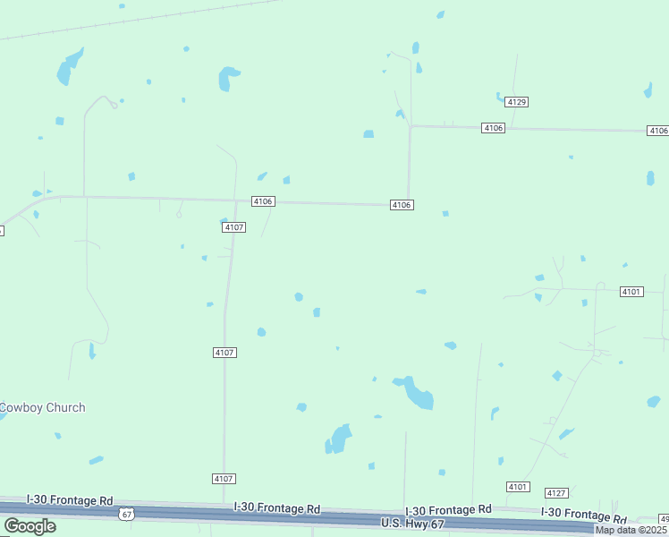 map of restaurants, bars, coffee shops, grocery stores, and more near 2445 County Road 4106 in Greenville
