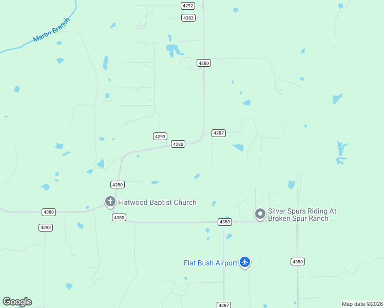 map of restaurants, bars, coffee shops, grocery stores, and more near 1367 County Road 4280 in Decatur