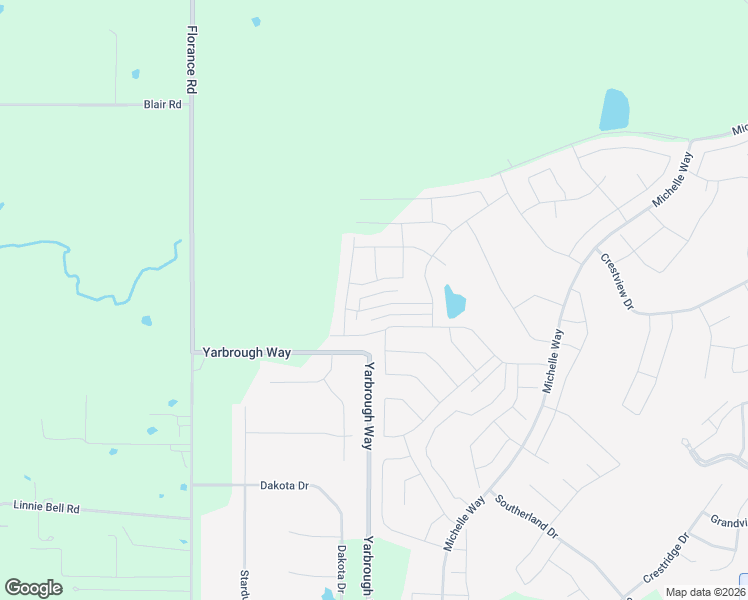 map of restaurants, bars, coffee shops, grocery stores, and more near 12532 Pepperidge Avenue in Denton