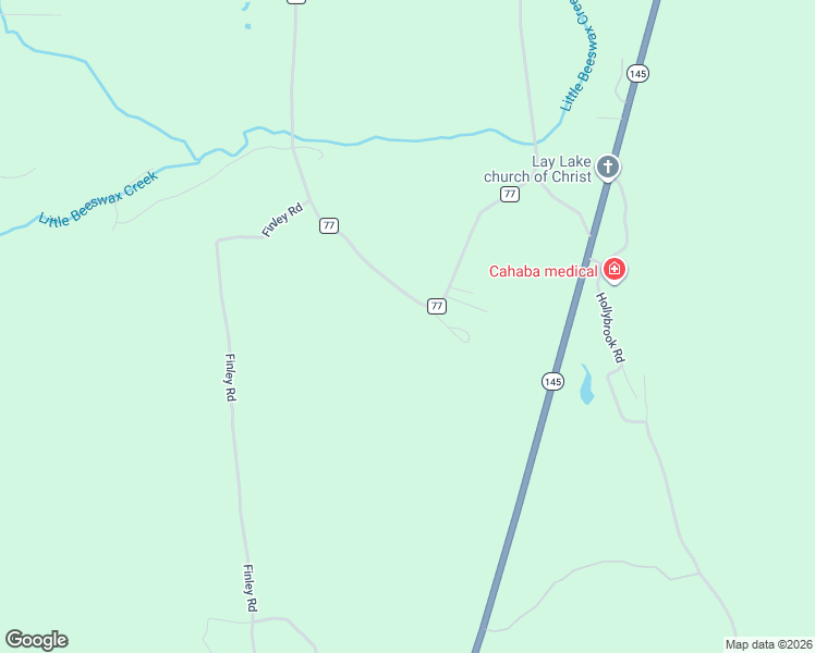 map of restaurants, bars, coffee shops, grocery stores, and more near 1264 County Road 77 in Columbiana