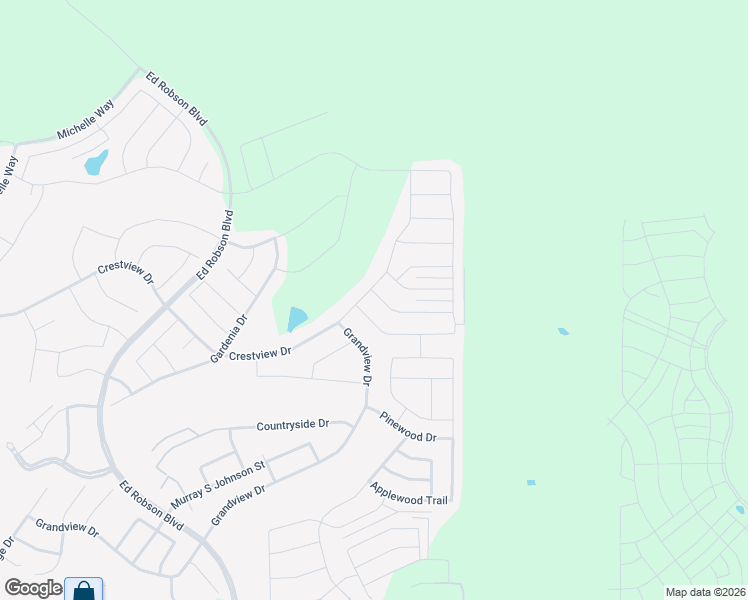 map of restaurants, bars, coffee shops, grocery stores, and more near 8620 Crestview Drive in Denton