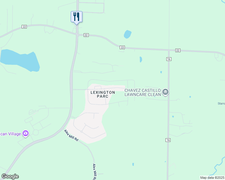 map of restaurants, bars, coffee shops, grocery stores, and more near 2024 Discovery Drive in Montevallo