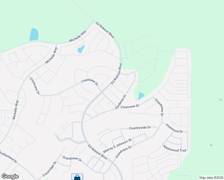 map of restaurants, bars, coffee shops, grocery stores, and more near 10512 Belvedere Drive in Denton