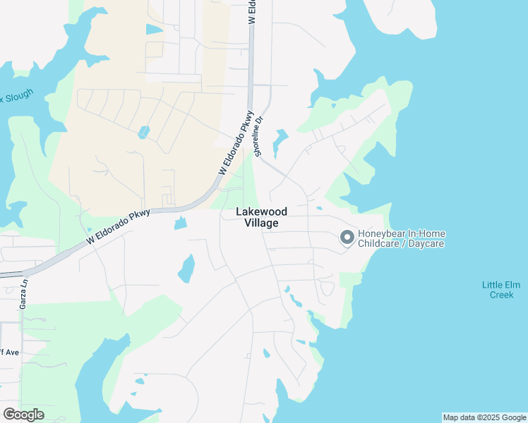 map of restaurants, bars, coffee shops, grocery stores, and more near in Lakewood Village