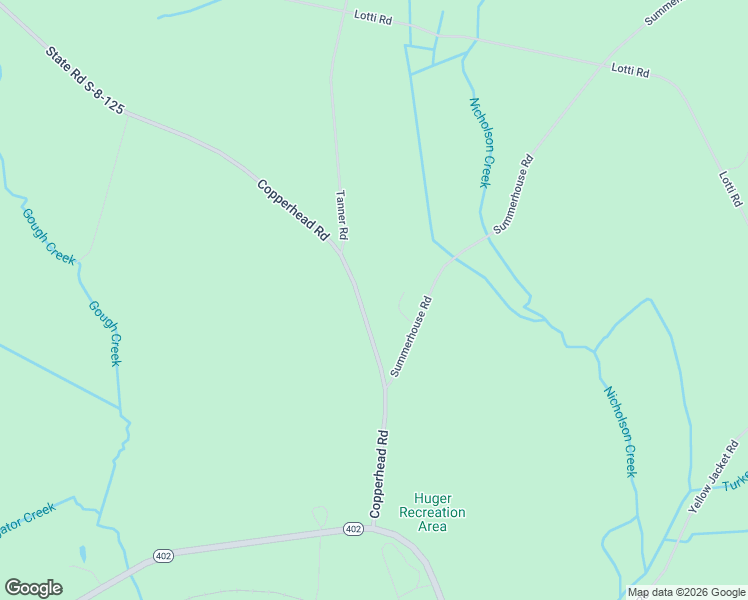 map of restaurants, bars, coffee shops, grocery stores, and more near 1346 Copperhead Road in Cordesville