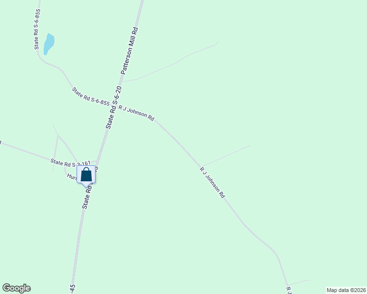 map of restaurants, bars, coffee shops, grocery stores, and more near 399 R J Johnson Road in Martin