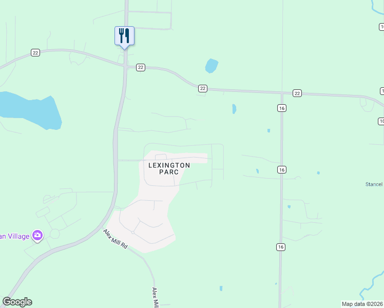 map of restaurants, bars, coffee shops, grocery stores, and more near 2024 Discovery Drive in Montevallo