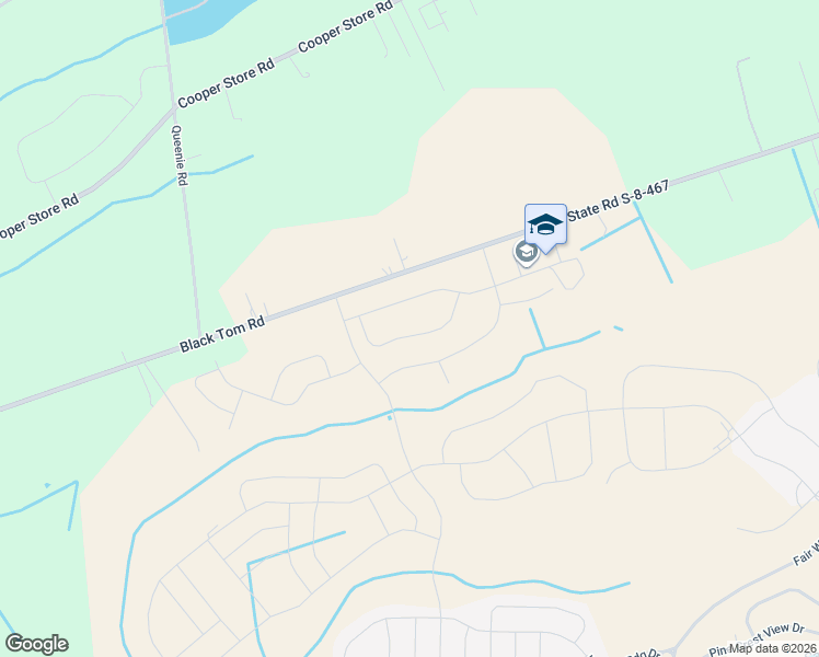 map of restaurants, bars, coffee shops, grocery stores, and more near 1946 Black Tom Road in Moncks Corner