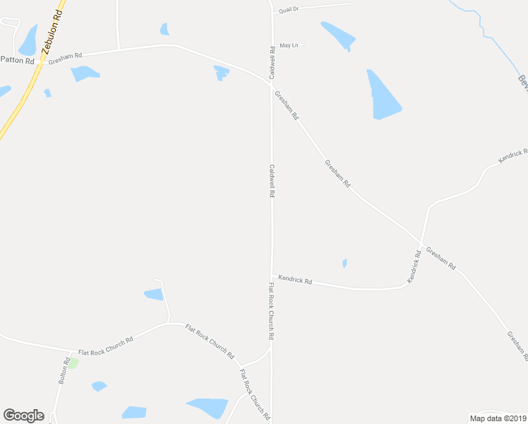 map of restaurants, bars, coffee shops, grocery stores, and more near 2223 Caldwell Road in Zebulon