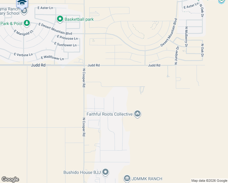 map of restaurants, bars, coffee shops, grocery stores, and more near 12171 E Reksom Rd in Florence