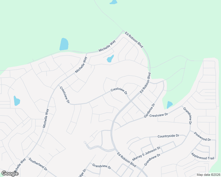 map of restaurants, bars, coffee shops, grocery stores, and more near 9408 Crestview Drive in Denton