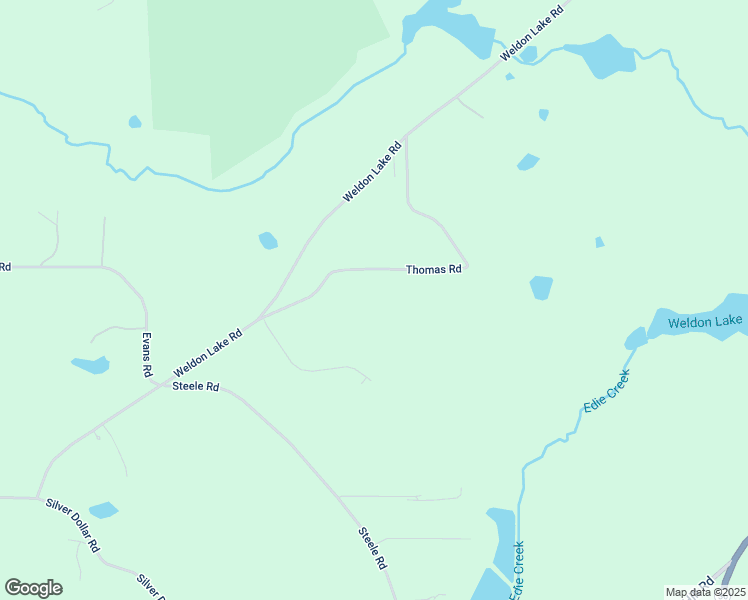 map of restaurants, bars, coffee shops, grocery stores, and more near 159 Thomas Road in Milner
