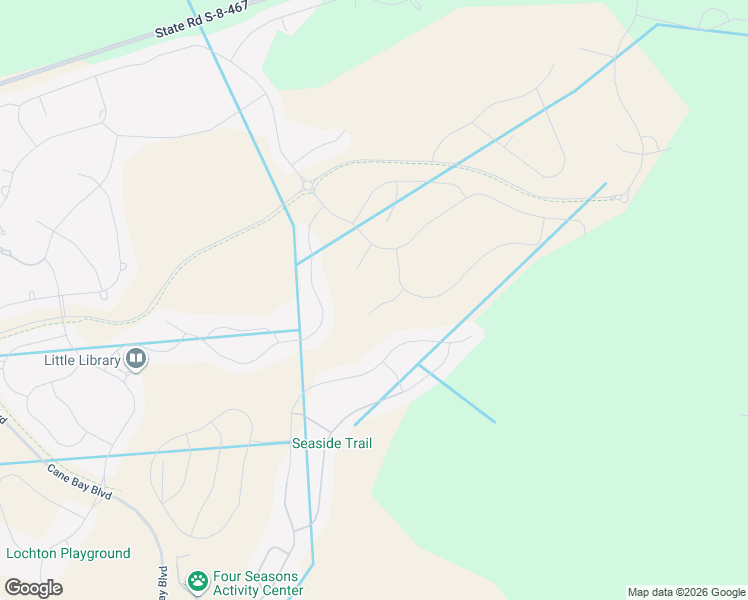 map of restaurants, bars, coffee shops, grocery stores, and more near Oakmont Avenue in Moncks Corner