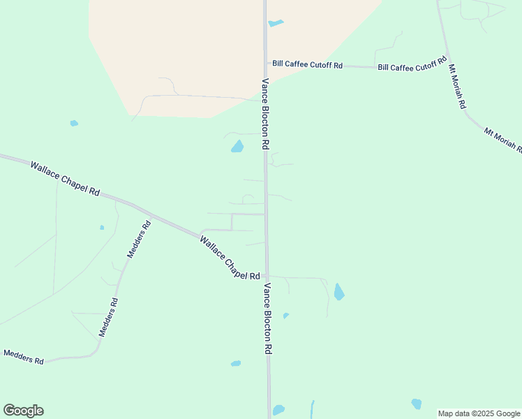 map of restaurants, bars, coffee shops, grocery stores, and more near 18494 Thoroughbred Drive in Vance