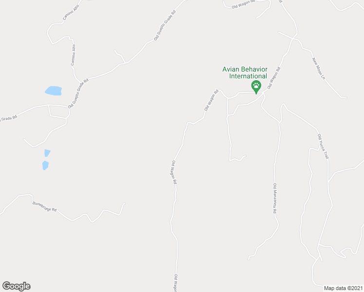 map of restaurants, bars, coffee shops, grocery stores, and more near Old Wagon Road in San Diego County