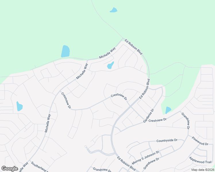 map of restaurants, bars, coffee shops, grocery stores, and more near 9408 Crestview Drive in Denton