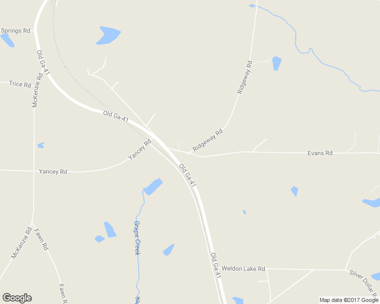 map of restaurants, bars, coffee shops, grocery stores, and more near 132 Ridgeway Road in Milner