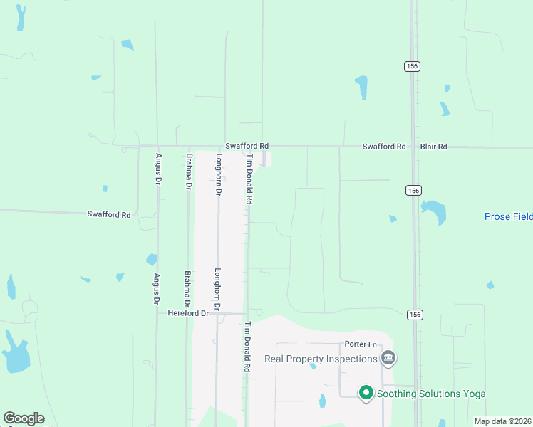map of restaurants, bars, coffee shops, grocery stores, and more near 4953 Tim Donald Road in Justin