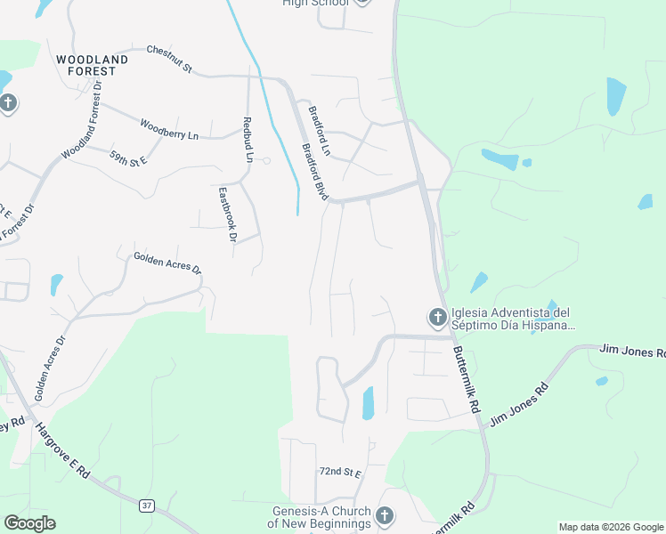 map of restaurants, bars, coffee shops, grocery stores, and more near 6412 Covington Villas Drive in Tuscaloosa