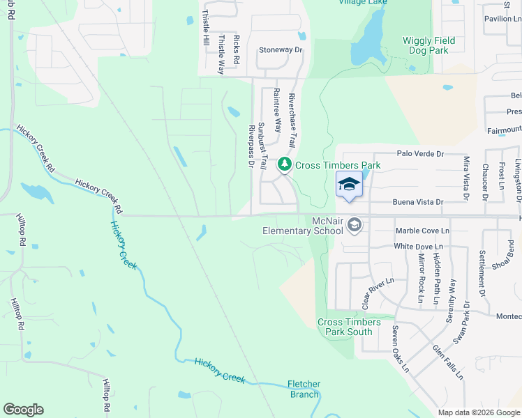 map of restaurants, bars, coffee shops, grocery stores, and more near 804 Dawnlight Drive in Denton